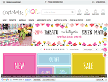 Tablet Screenshot of craftoholicshop.com